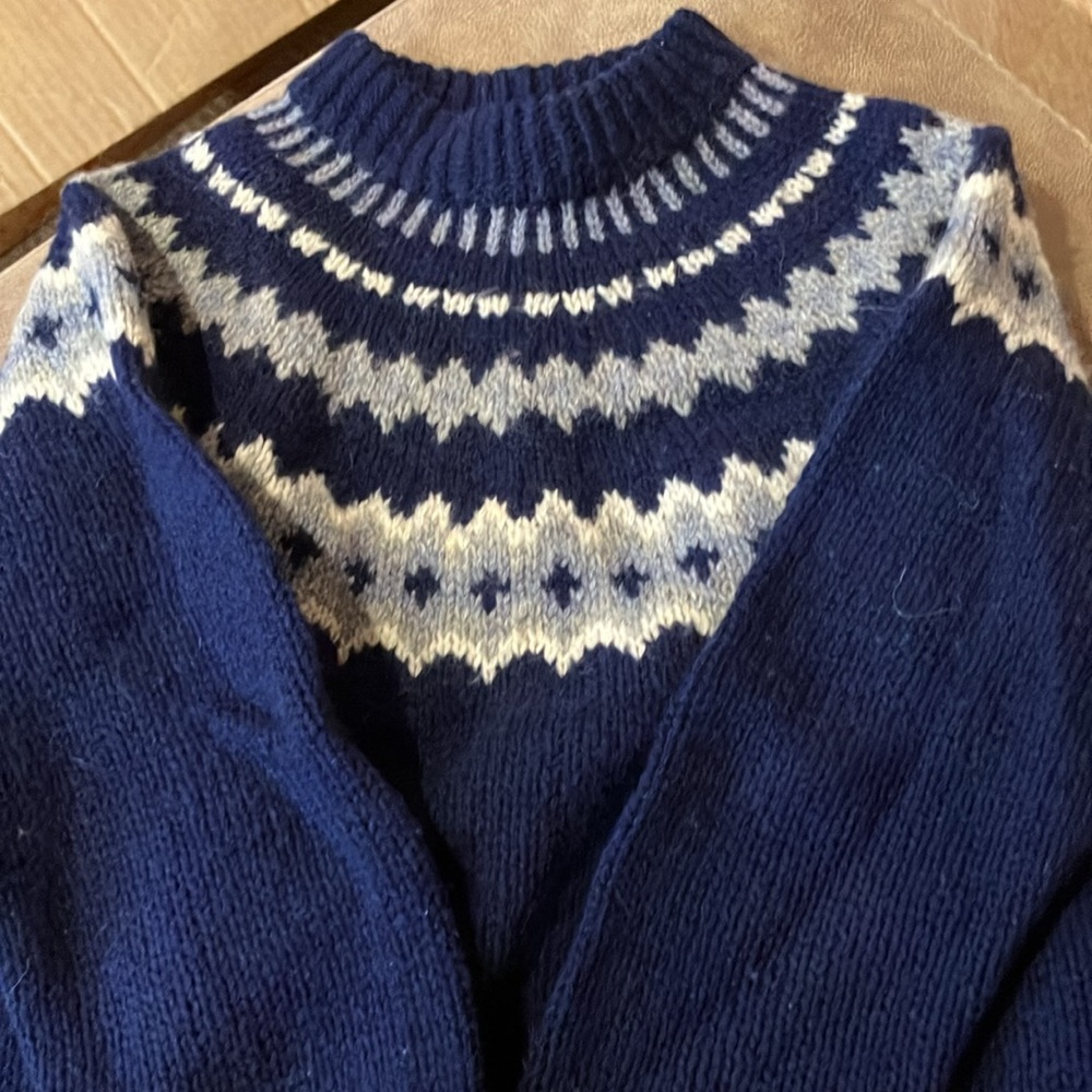 Woodstock International by Bernard Wool Sweater Pure Virgin Wool